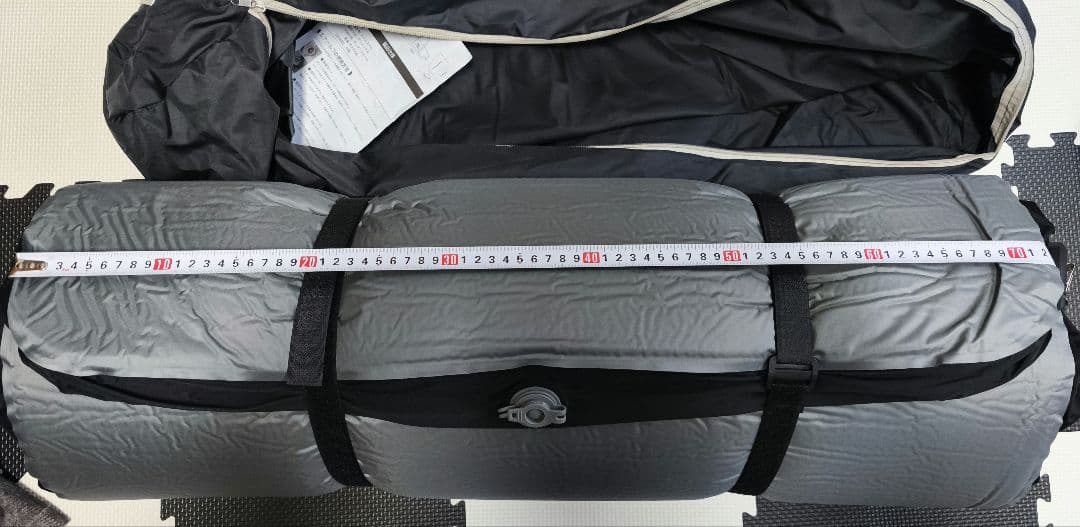 CAMDOOR 10cm ブラック インフレーターマット　インフレータブルマット