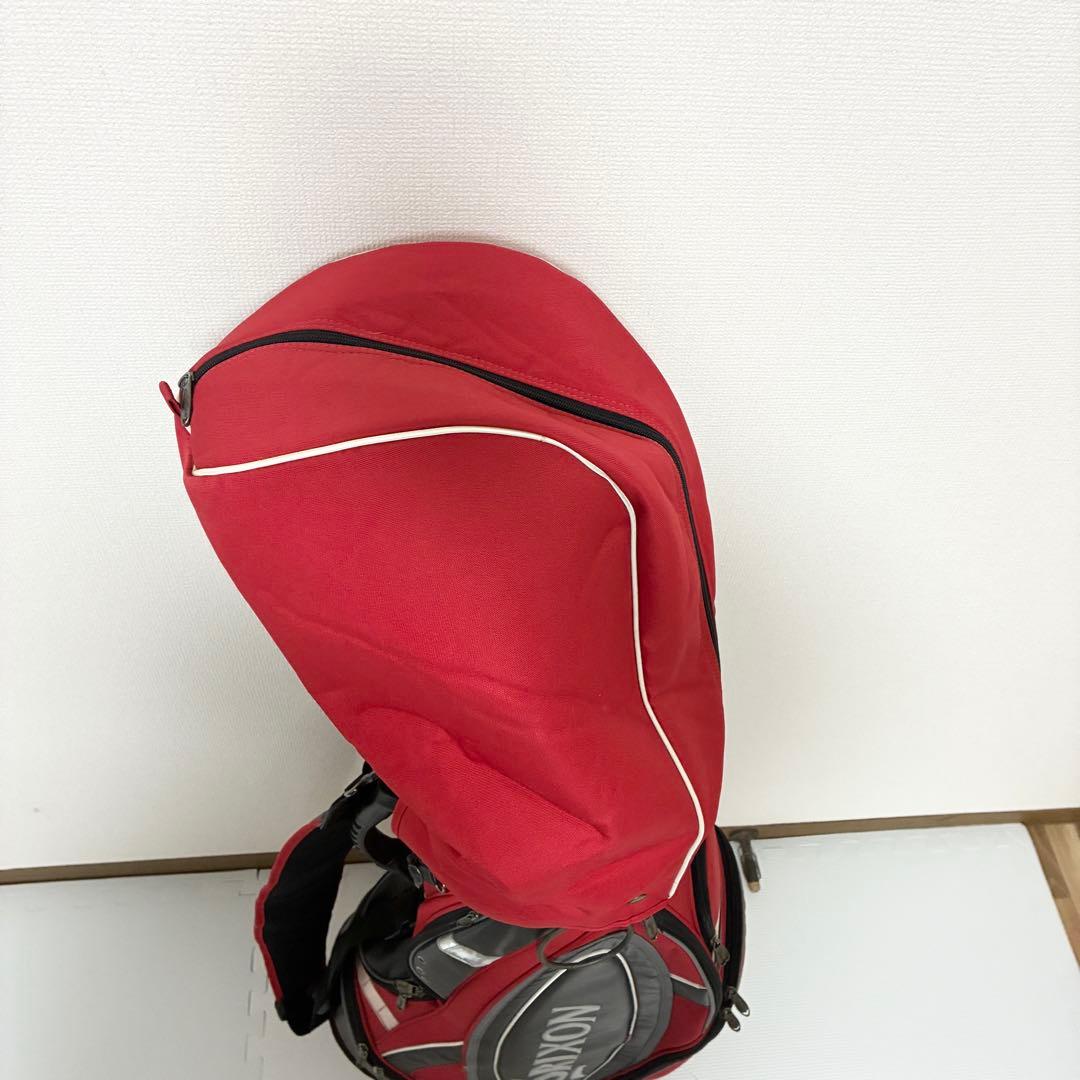 SRIXON スリクソン キャディバッグ 赤 ゴルフバッグ メンズ