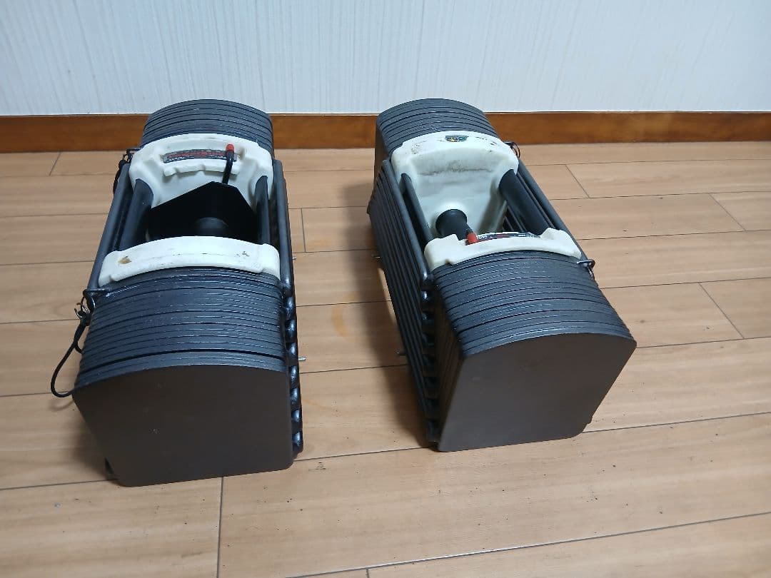 ①POWERBLOCK パワーブロック 可変式ダンベル 41Kg×1個