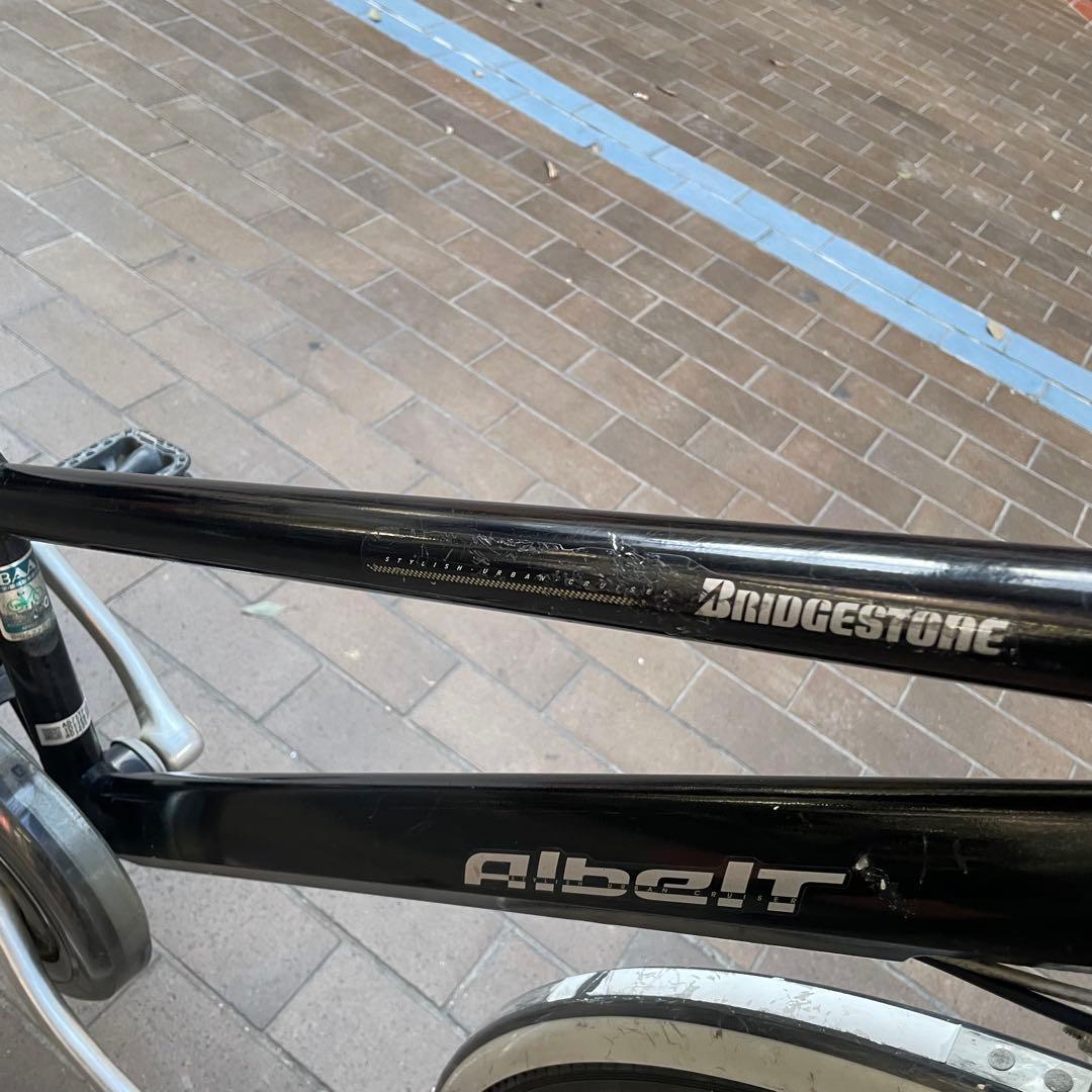 【消耗品はほぼ全て新品】 ブリヂストン アルベルト 27インチ S型 3段変速
