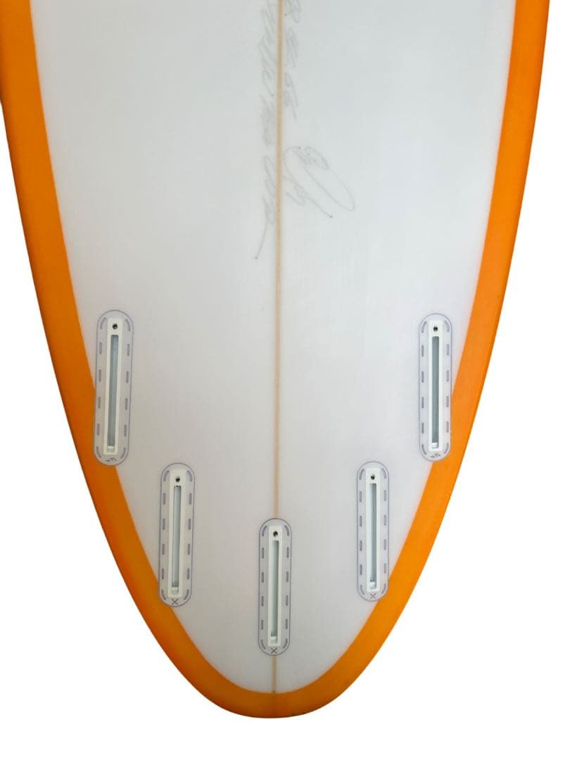 ローカルサーフボード ミッドレングス 6'6\" 約40L 5FIN