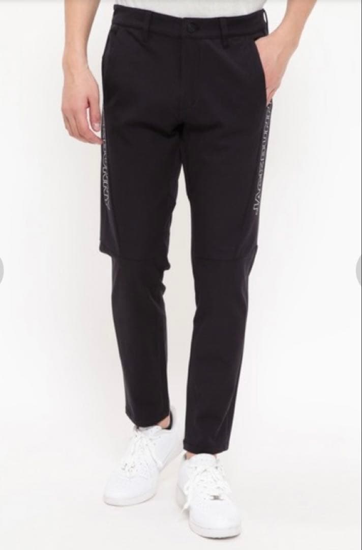 ジャックバニー メンズ ツイルストレッチ ゴルフパンツ 未使用タグ付 M 春夏