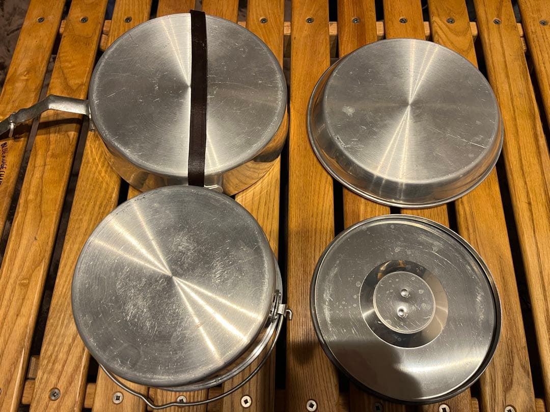 Vintage 旧ロゴ trangia トランギアメスキットセット