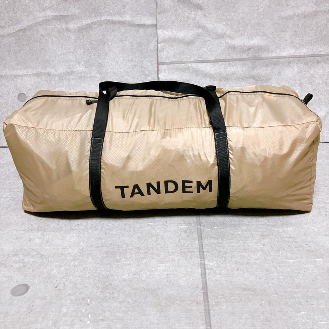 DOD ライダースタンデム ワンタッチテント タン キャンプテント アウトドア