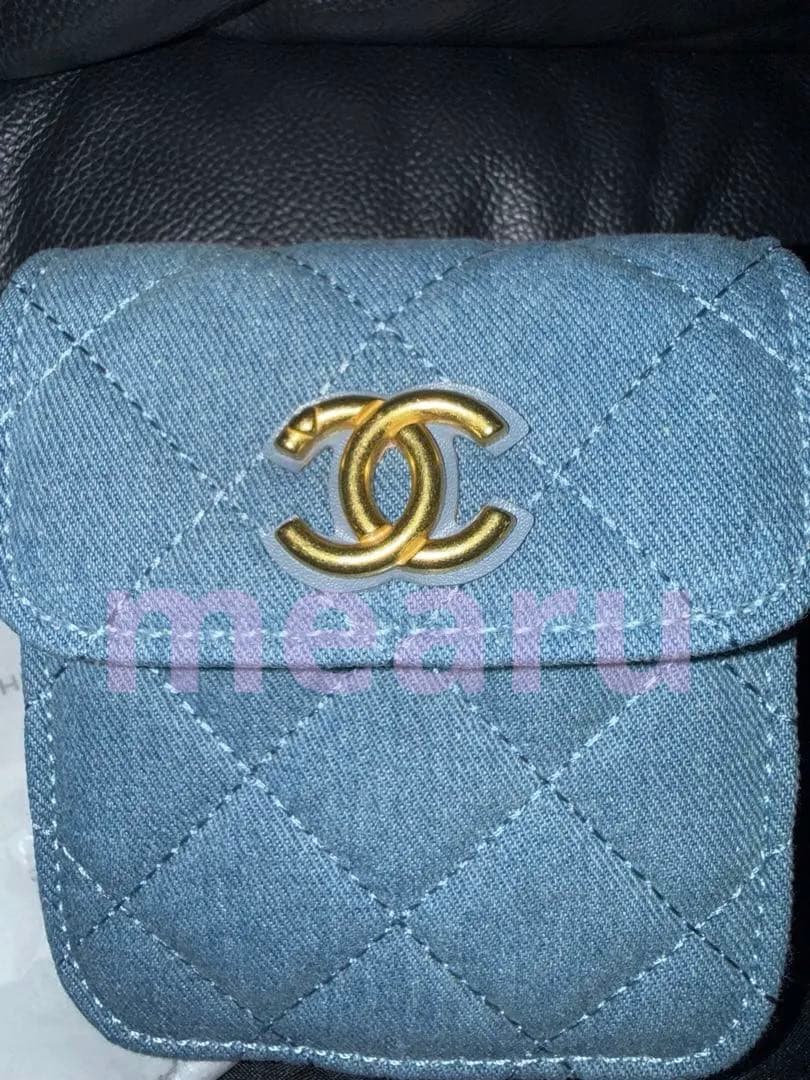 CHANEL デニムミニショルダーバック　ノベルティ　VIP顧客限定　海外限定