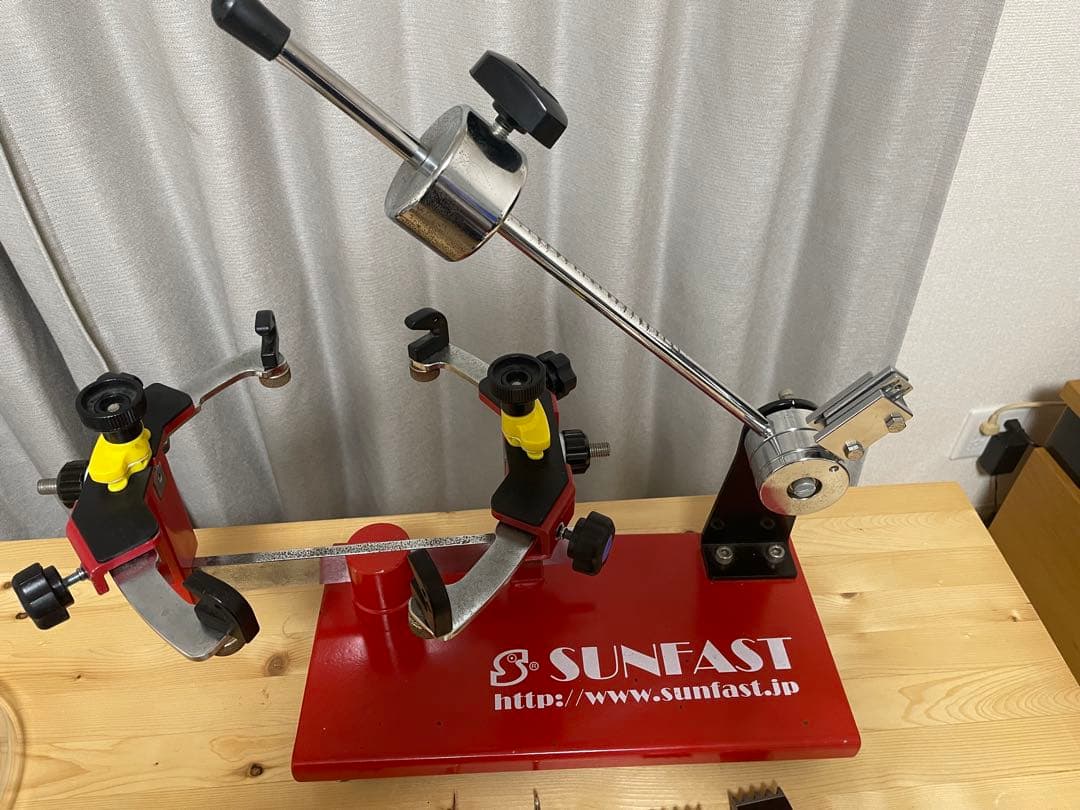 SUNFAST ラケットストリンガー 付属品付き