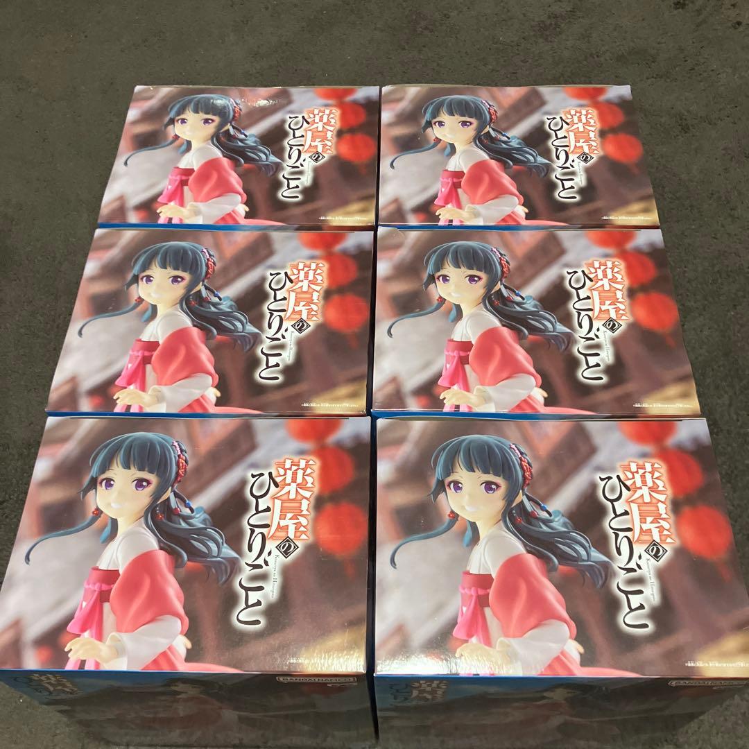 『薬屋のひとりごと』 猫猫 フィギュア 街歩き　6個セット　新品　未使用　未開封