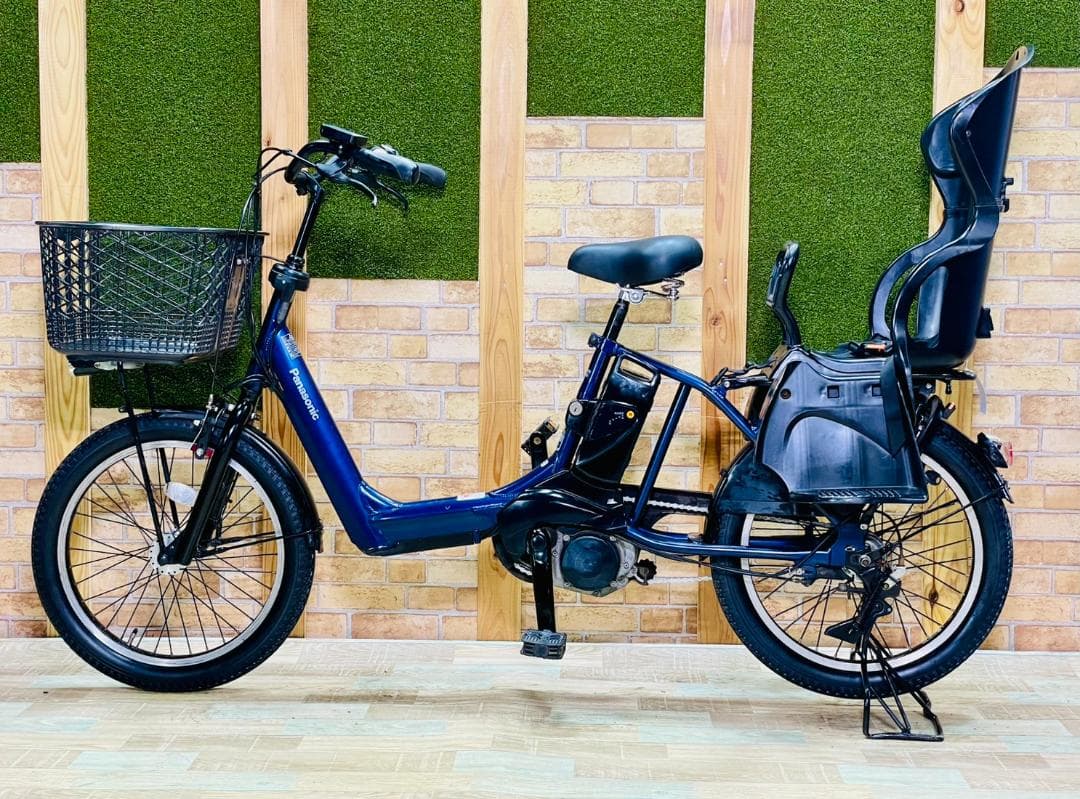 みーさま専用 ネイビー ギュットアニーズ子供乗せ電動アシスト自転車 H3401