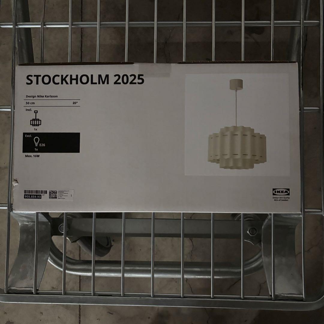 在庫一掃セール！ 新品未開封 イケア ストックホルム 2025 ペンダントランプ