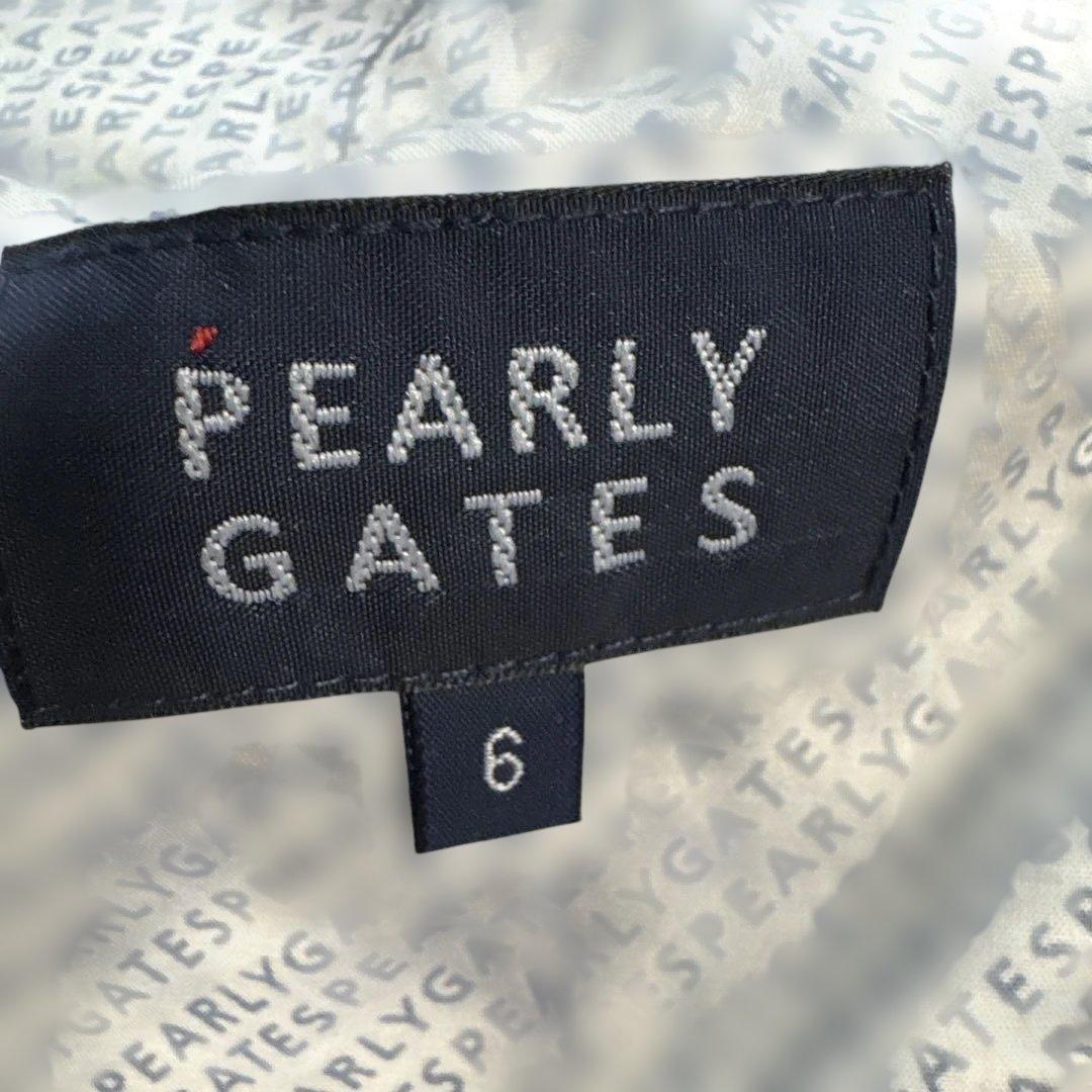 PEARLY GATES ブラック ロゴパンツ
