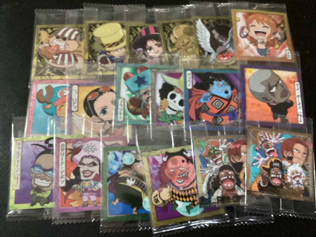 ワンピース大海賊シールウエハースLOG.14　パラレル含む全３８種セミコンプ