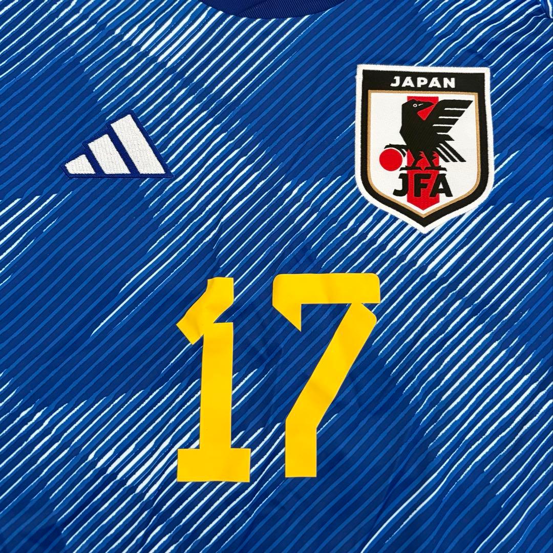 田中碧 ユニフォーム adidas 日本代表 2022 カタールW杯 17番