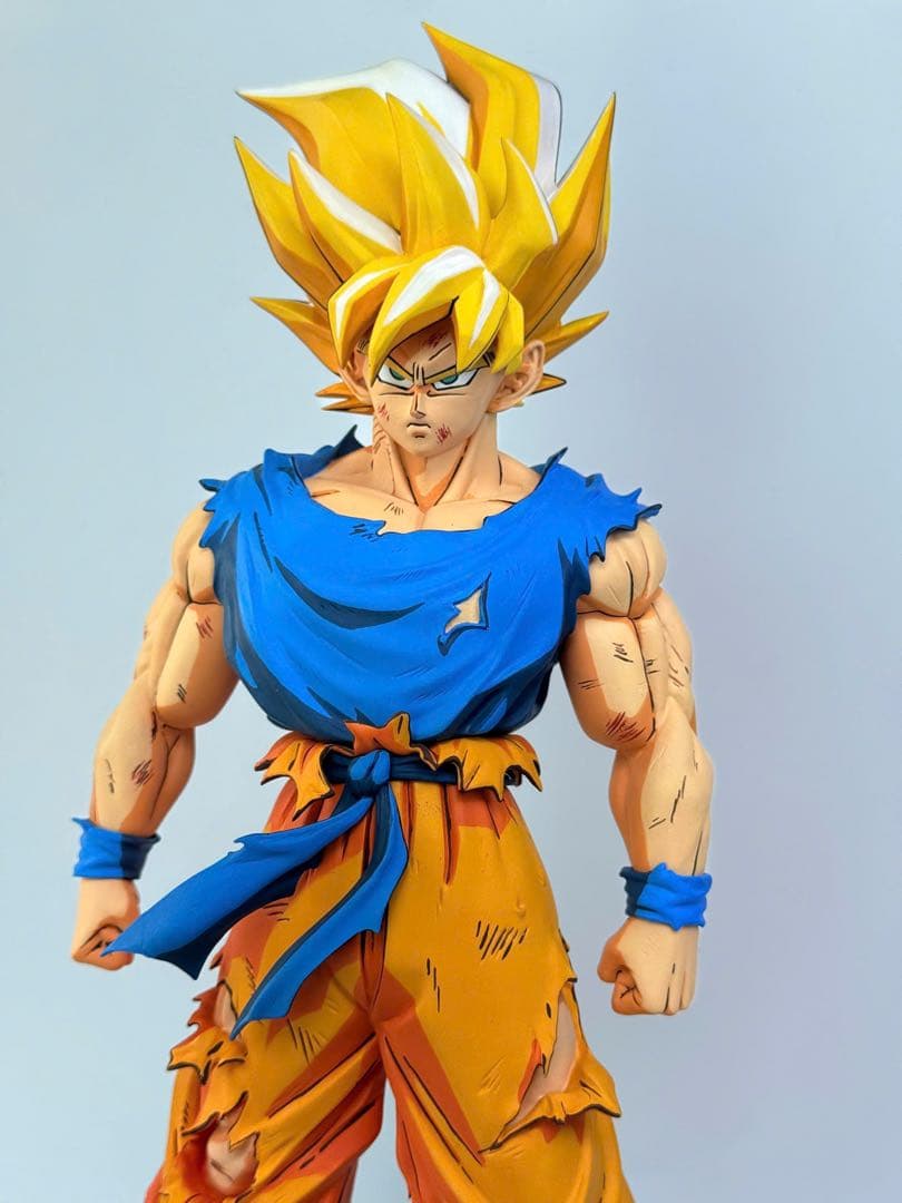 ドラゴンボールガレージキット　超サイヤ人孫悟空リペイント