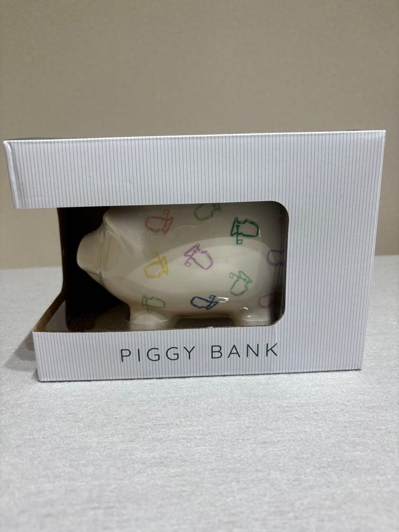 最終値下げ　レア品　マスターズ　陶器製貯金箱
