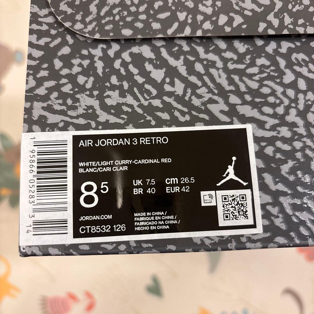 [年末限定]Nike Air Jordan 3 Retro