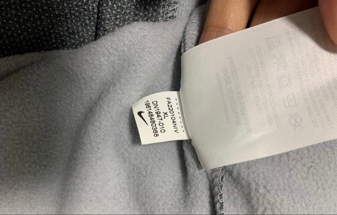 Malbon Nike コラボ　マルボン　ナイキ　ハーフジップアップ　XL