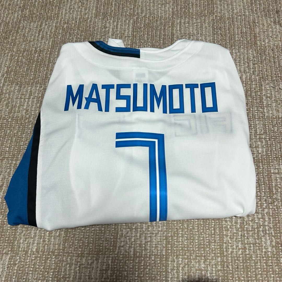 日本ハムファイターズ 松本剛 レプリカユニフォーム Mサイズ