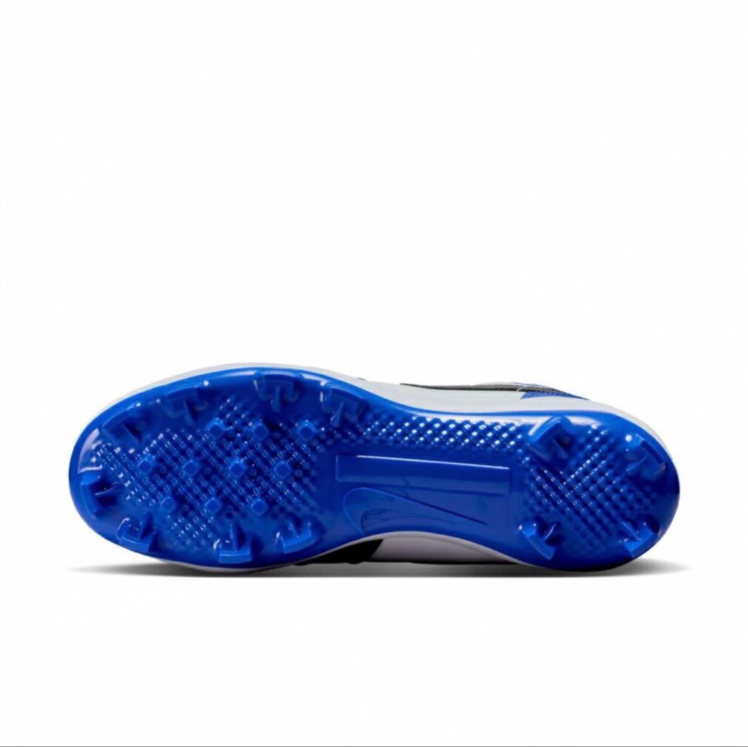 Nike スパイク AIR JORDAN 青/黒/白 ハイカット 26.5