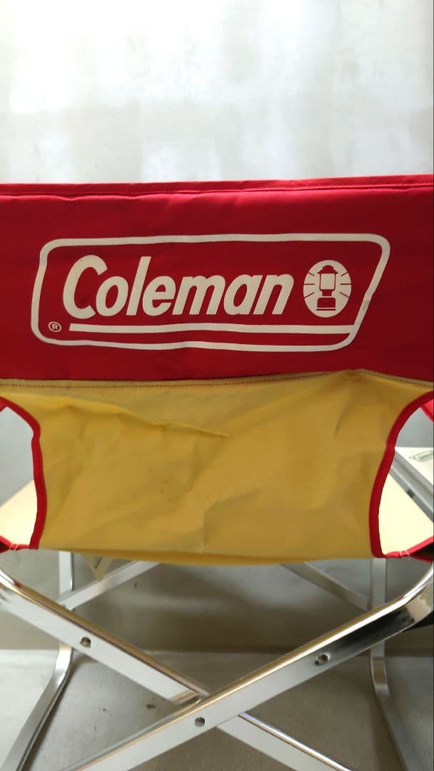 Coleman(コールマン)ニューキャプテンチェア サイドテーブル付 レトロ
