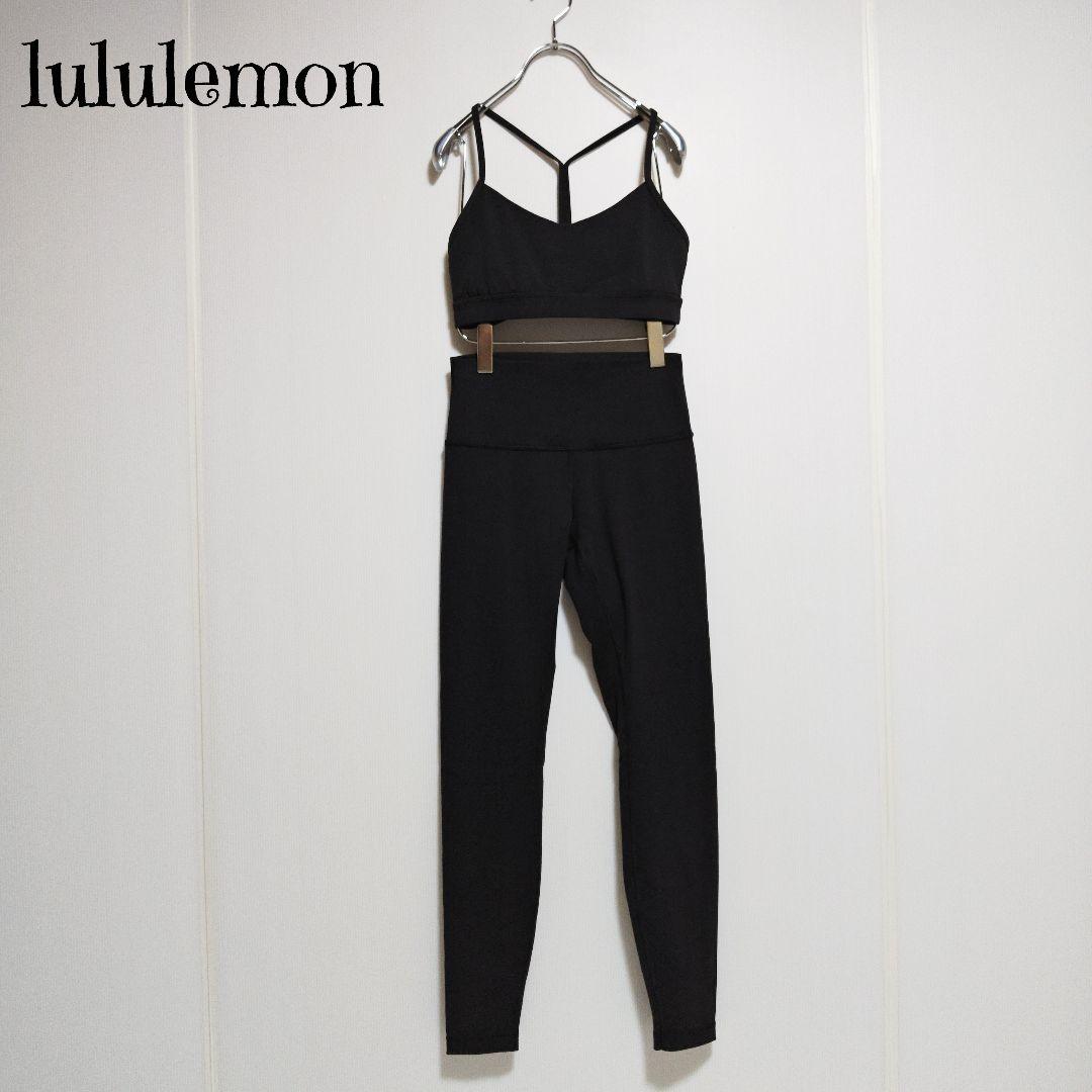 専用lulu lemon キャミブラ&レギンスセットアップ ヨガ ピラティス 黒