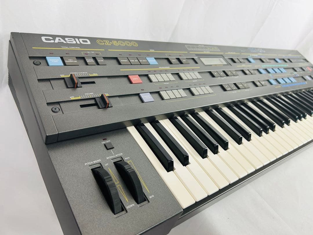 【希少】CASIO デジタルシンセ　CZ-5000 シンセサイザー