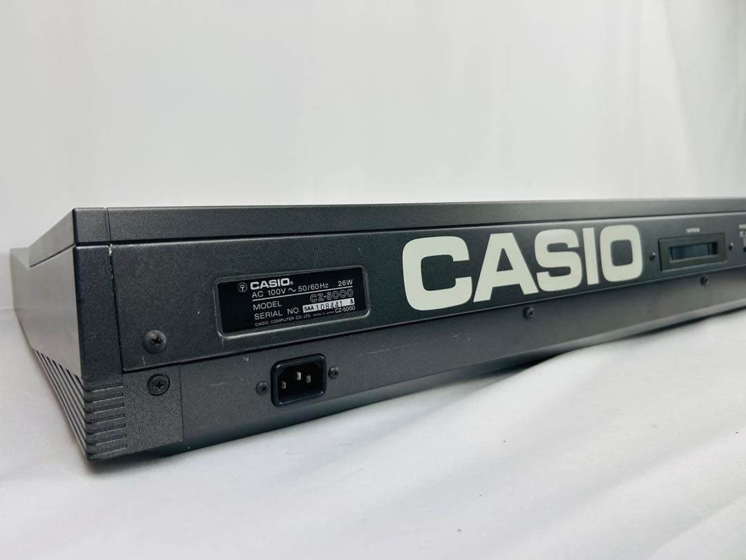 【希少】CASIO デジタルシンセ　CZ-5000 シンセサイザー