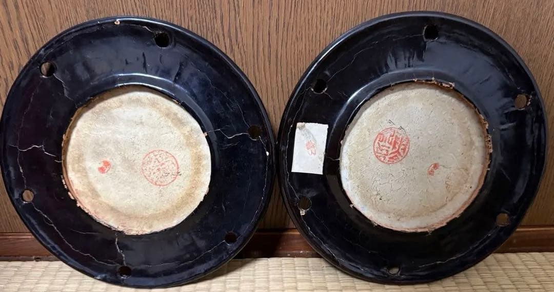 和楽器 小鼓　革　中古　古革