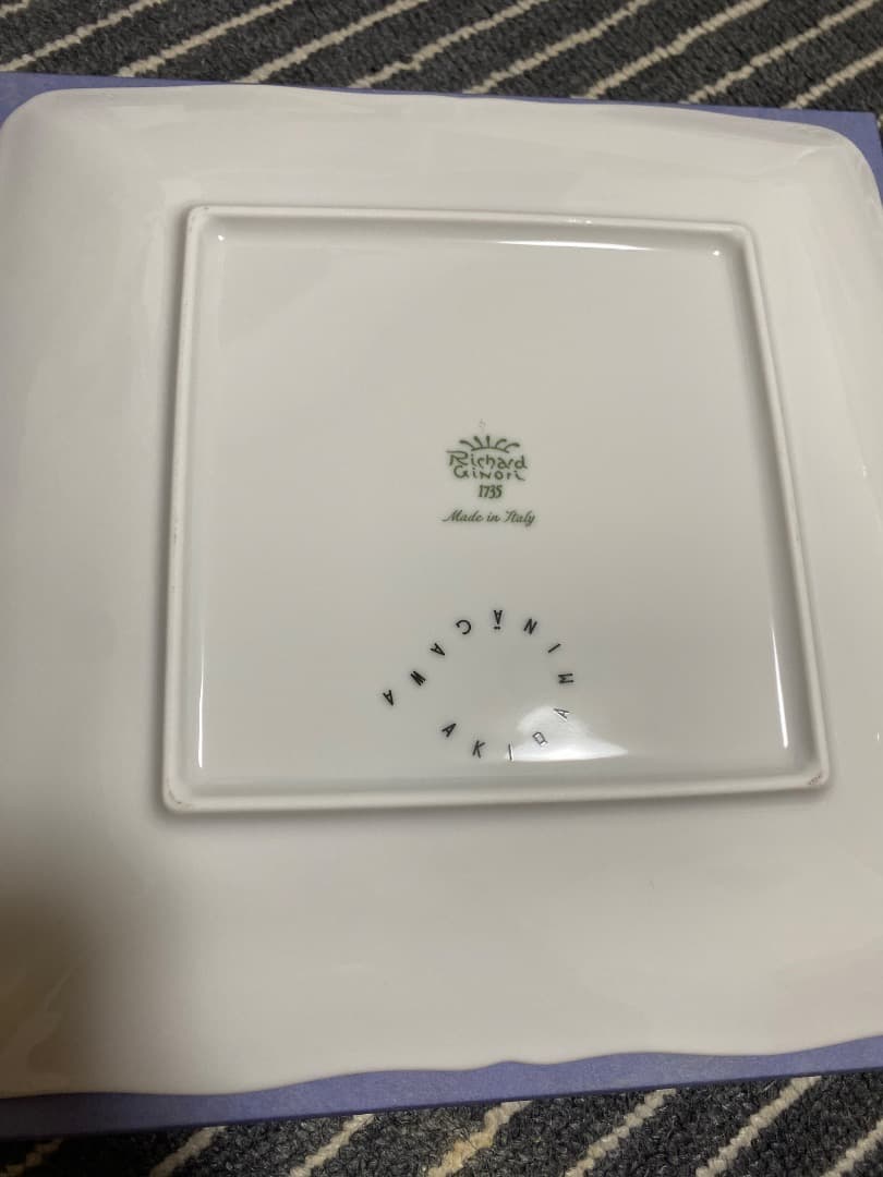 ミナペルホネン　リチャードジノリ　GAIAガイア　ANT　スクエアプレート皿