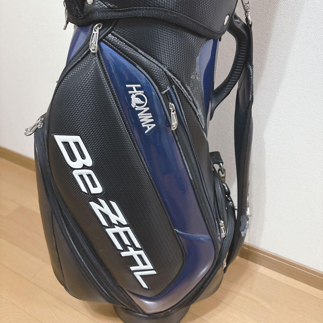 K488 HONMA Be ZEAL ブラック キャディバッグ