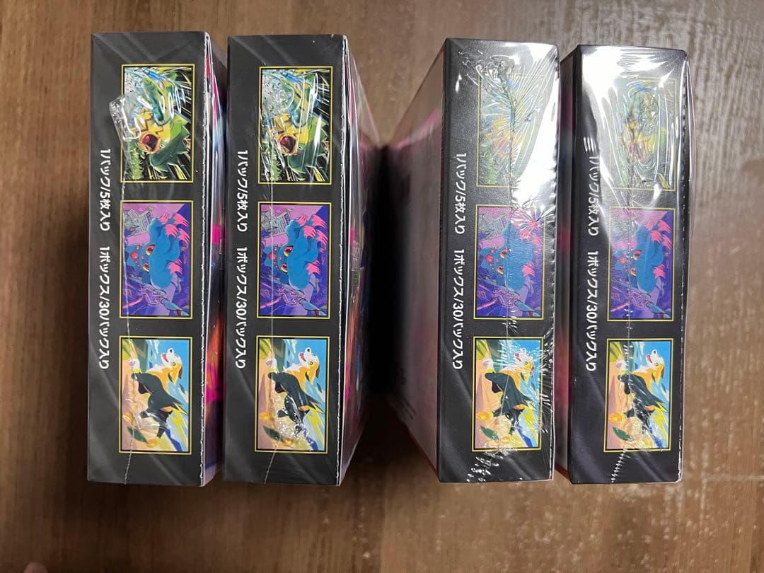 ポケモンカード インフェルノX 未開封シュリンク付き 4BOX