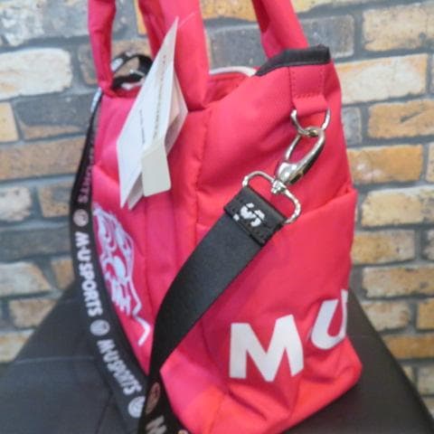 【新品タグ付】M.U SPORTS ピンク ゴルフバッグ カートバッグ