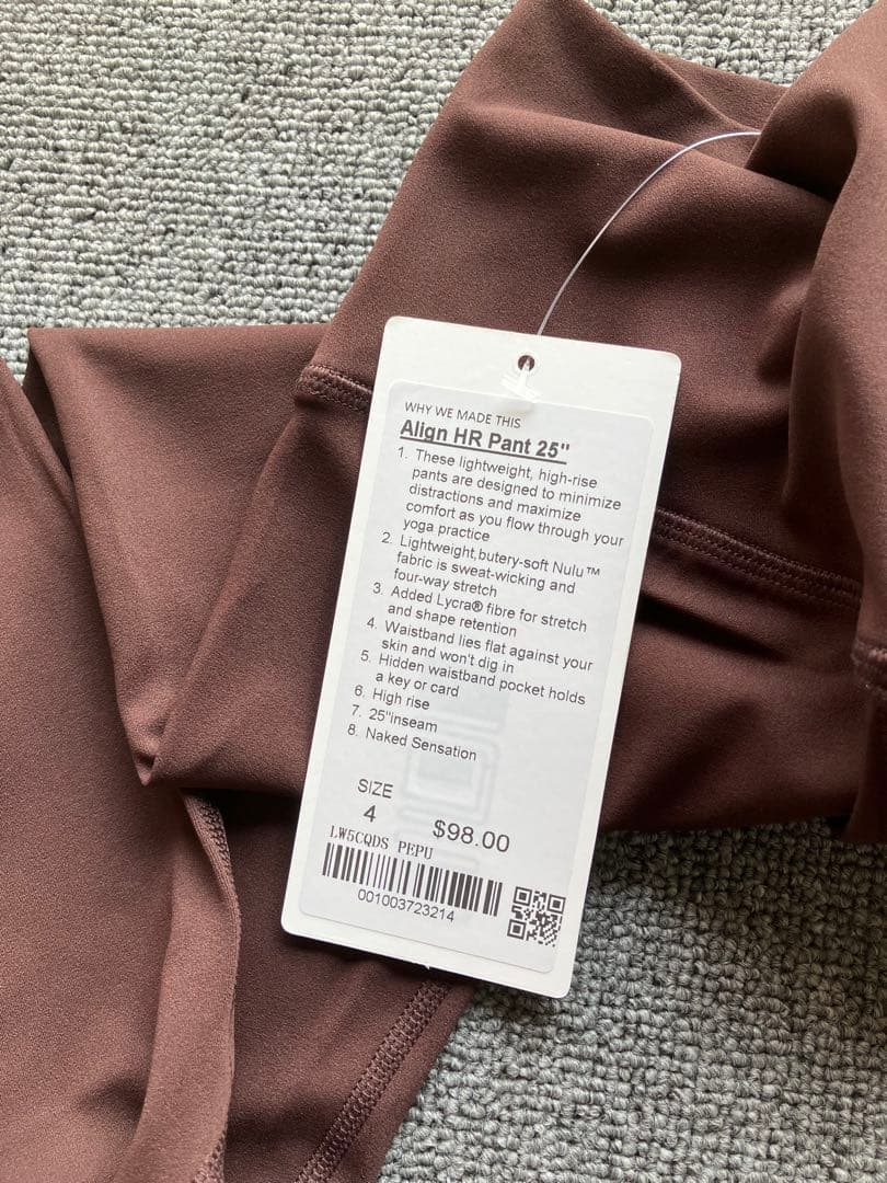 ルルレモン lululemon Align pant レギンス サイズ4/xs