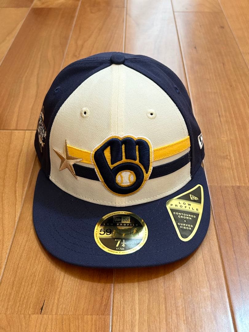 新品ブリュワーズ ニューエラ59FIFTY LPキャップ 7 1/4オールスター