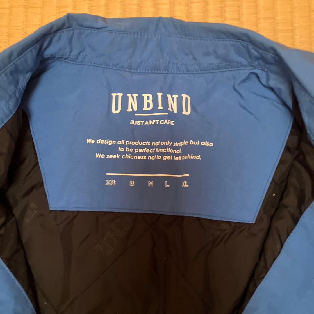 UNBIND OVERSHIRTS ジャケット　青