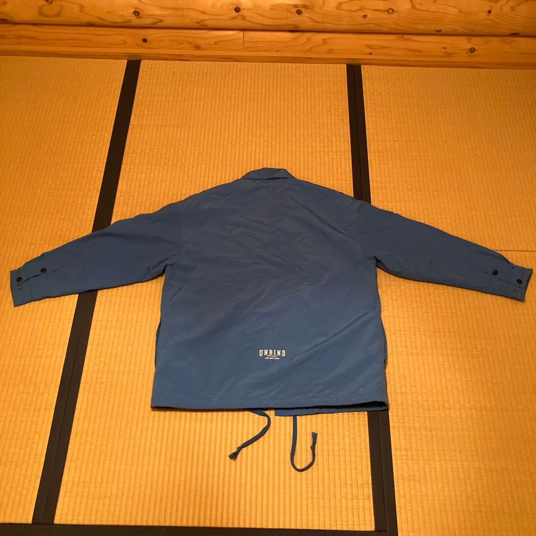 UNBIND OVERSHIRTS ジャケット　青