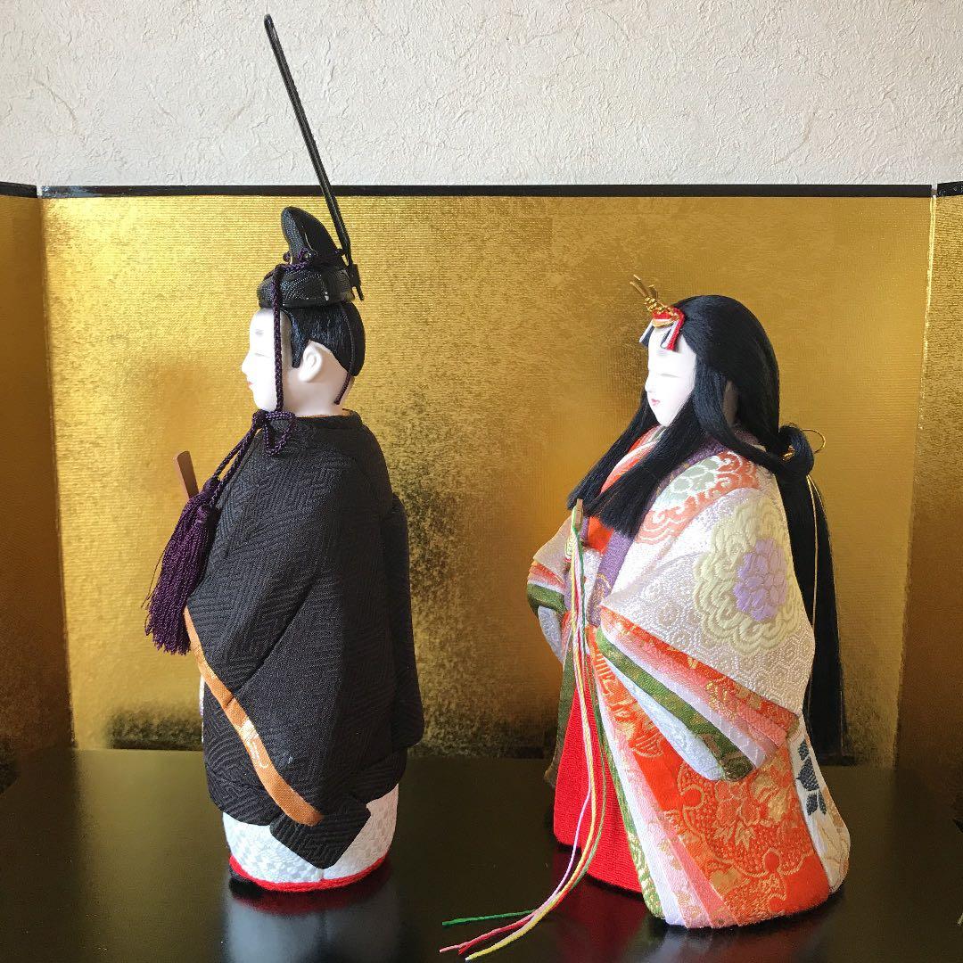 木目込み雛人形　「皇宮雛」