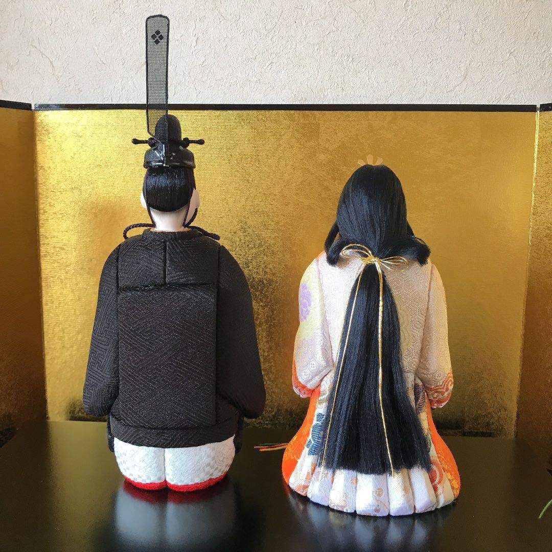 木目込み雛人形　「皇宮雛」