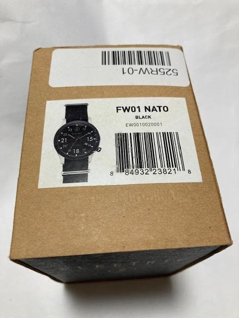 半額以下 エレクトリック FW01 NATO BLACK 腕時計