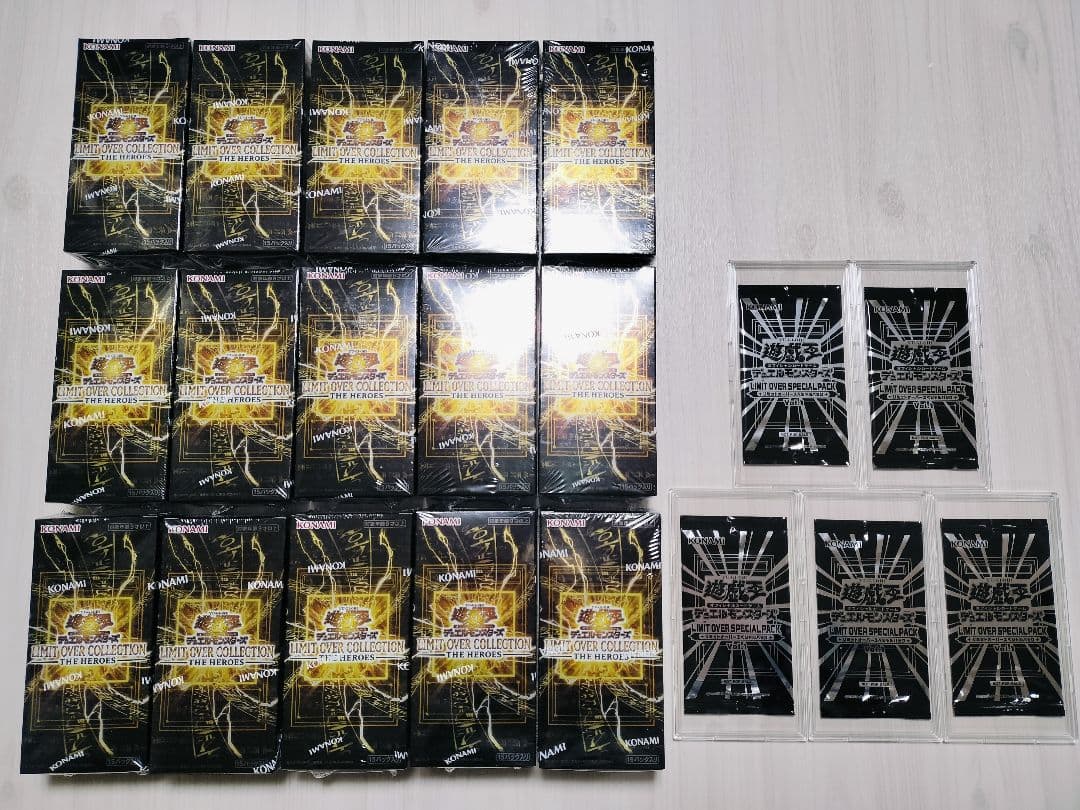 遊戯王OCG デュエルモンスターズ LIMIT OVER COLLECTION THE HEROES 15BOX