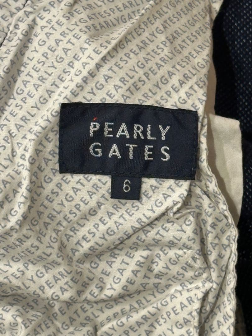 PEARLY GATES アメリカ国旗刺繍パンツ サイズ6