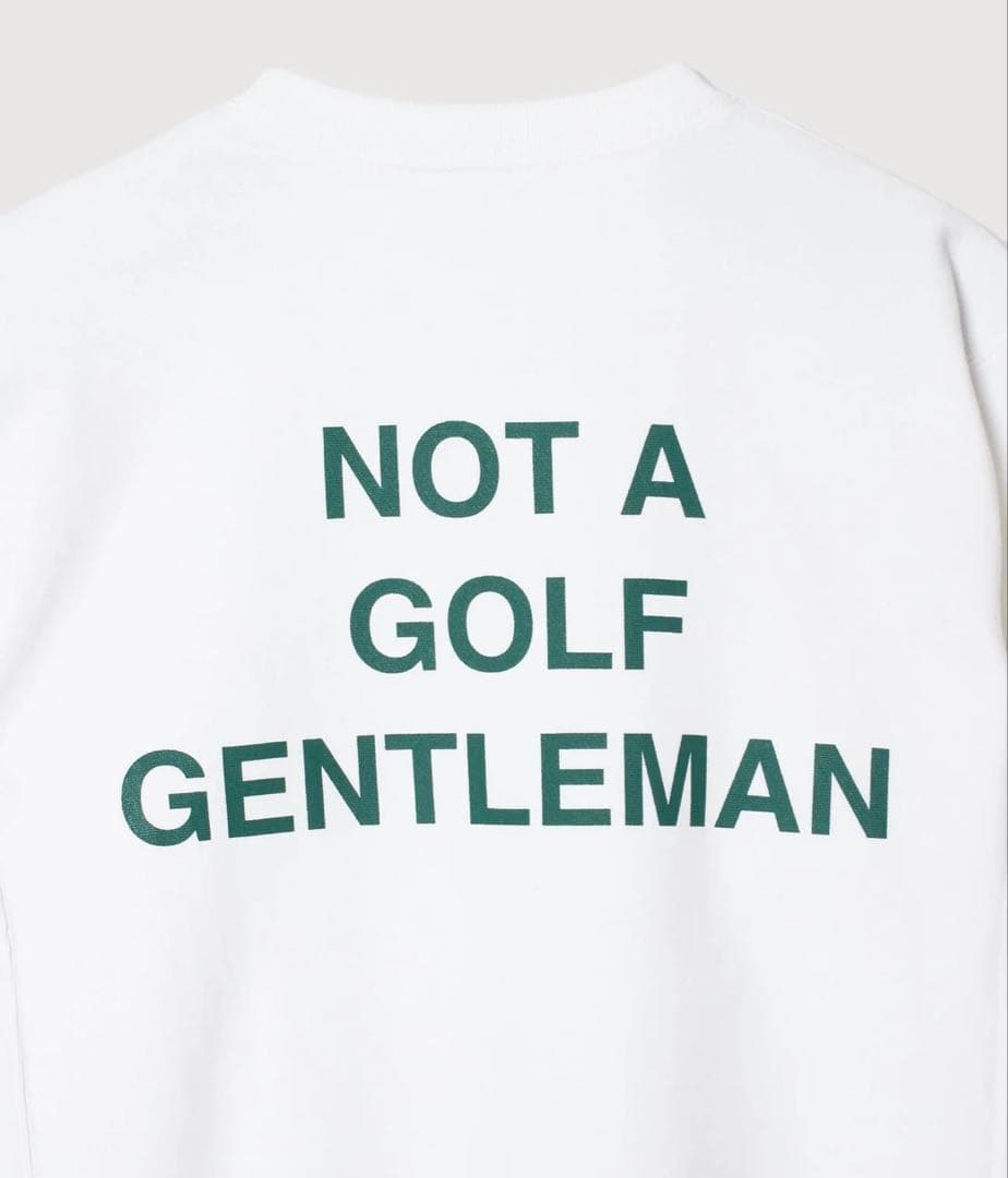 メンズウェア #GENTLEMAN CREW SWEAT - WHITE -