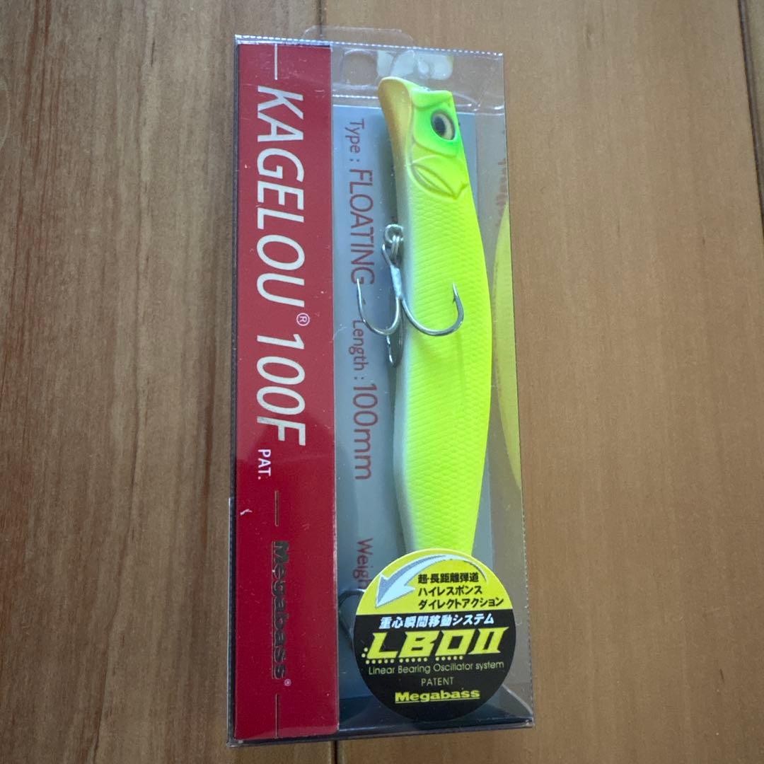 【オリカラ＋】☆Megabass カゲロウ100F 2個セット