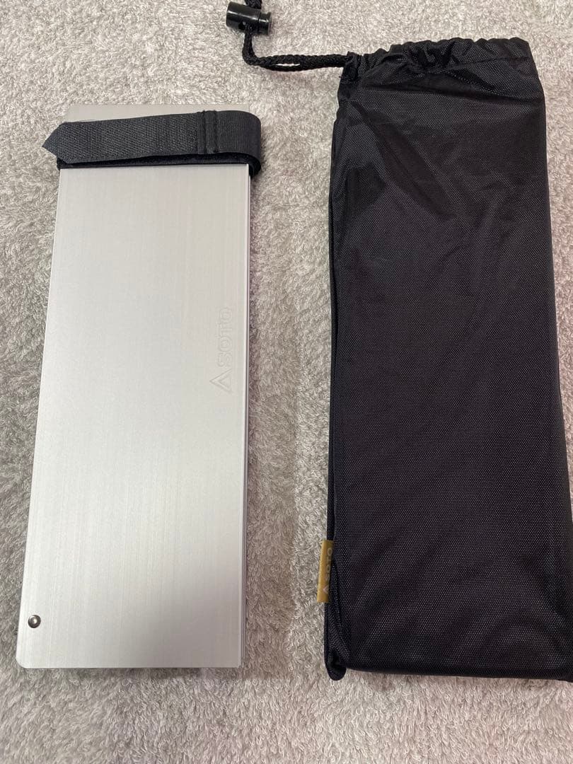 【美品】SOTO アルミ折りたたみテーブル 収納ケース クッションカバー