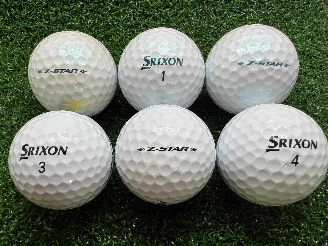 【S18】SRIXON Z-STAR 白21年 ロストボール 24球