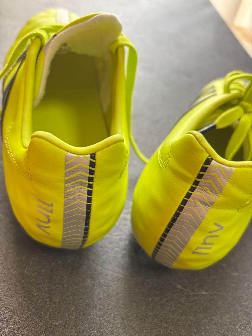 adidas サッカースパイク 25.5 日本製 B24582 イエロー HG