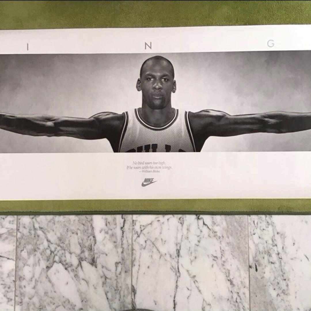 NIKE マイケル・ジョーダン ウィングス オリジナル初期大型 ポスター