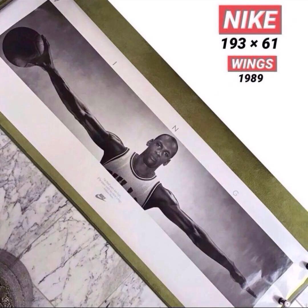 NIKE マイケル・ジョーダン ウィングス オリジナル初期大型 ポスター