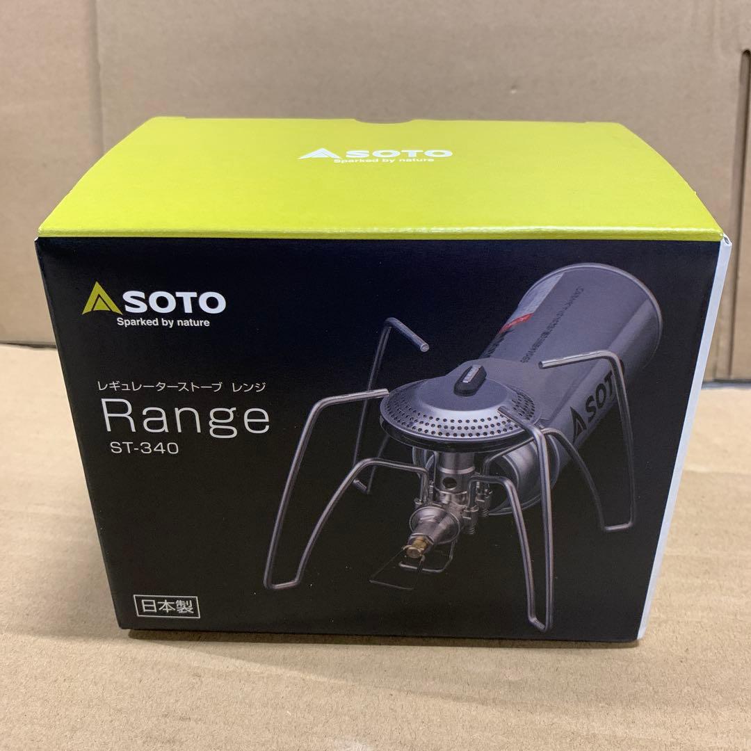 SOTOシングルバーナー　レギュレーターストーブ レンジ　ST-340