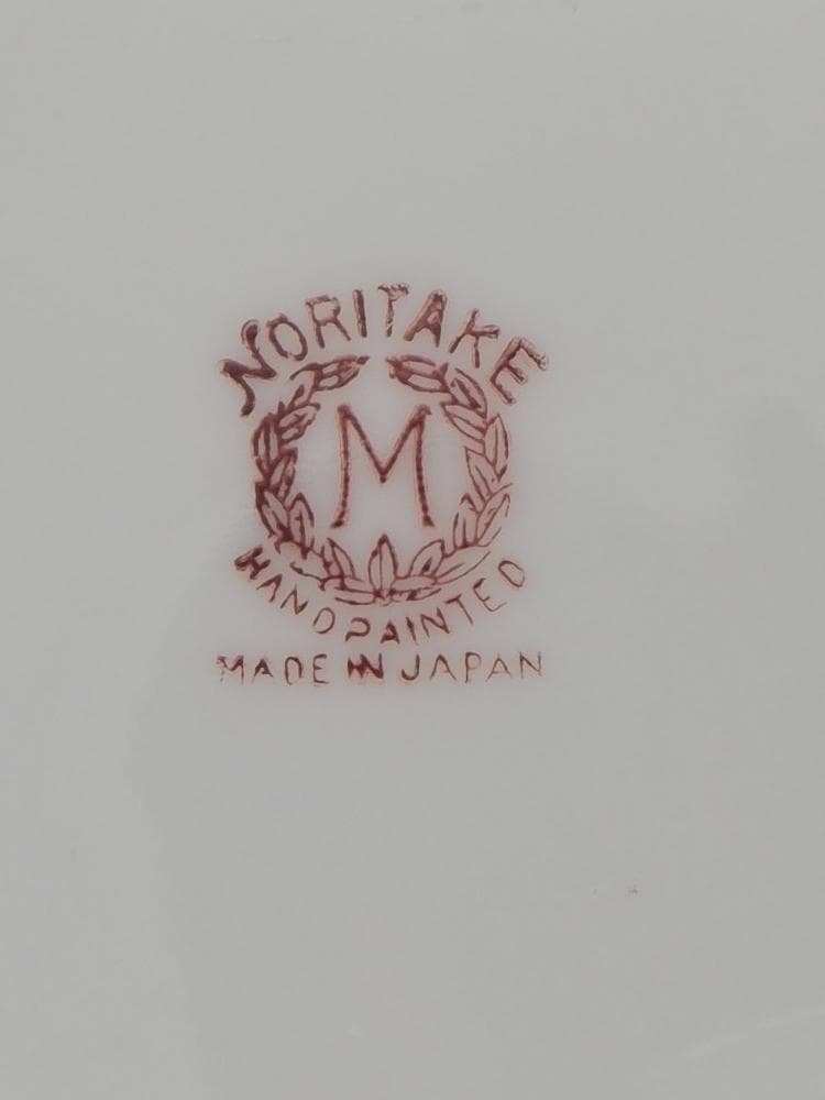 オールド・ノリタケ　絵皿　風景画