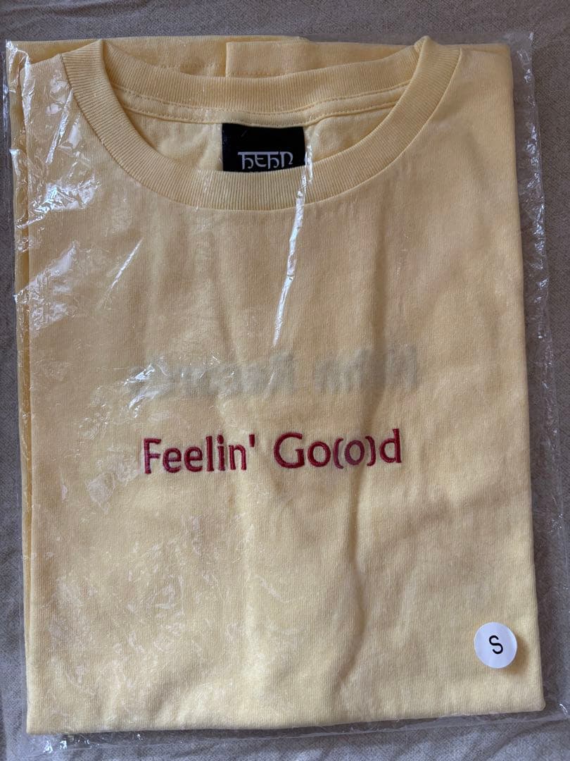 藤井風　Feelin' Go(o)d イエロー Tシャツ Sサイズ